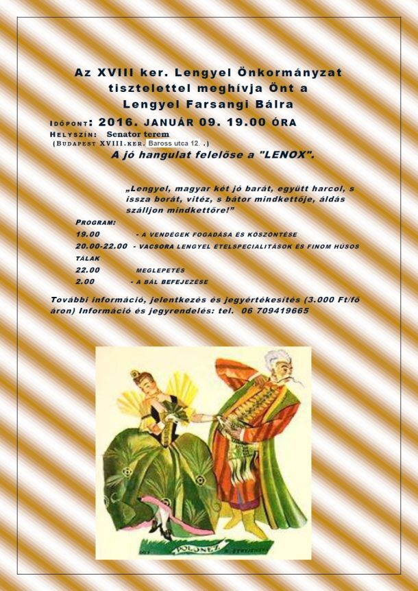 BalNoworoczny LengyelUjevi FarsangiBalmeghivo20160109