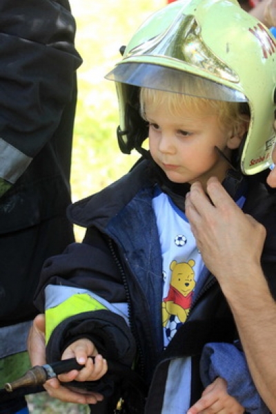 Rendőrökkel, tűzoltókkal találkoztak a gyerekek