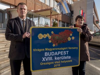 Budapest legvirágosabb kerülete a miénk