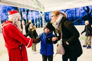 Ho-ho-ho-hóó - Mikulással koriztak a Bókay-kertben