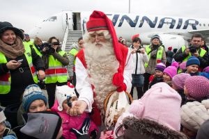 Megérkezett Joulupukki, a lappföldi Mikulás