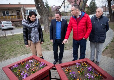 A Gyékény tér és a játszótere is megszépült